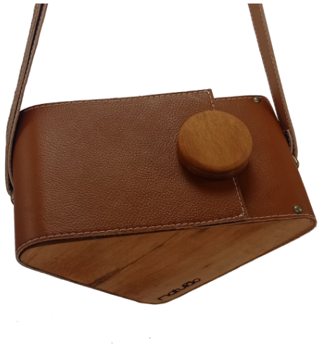 Bolso Triangulo Marron