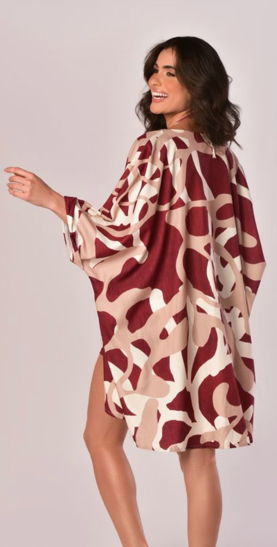 Kimono Rojo / Crema