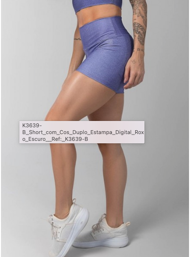 Short Cos Duplo Digital