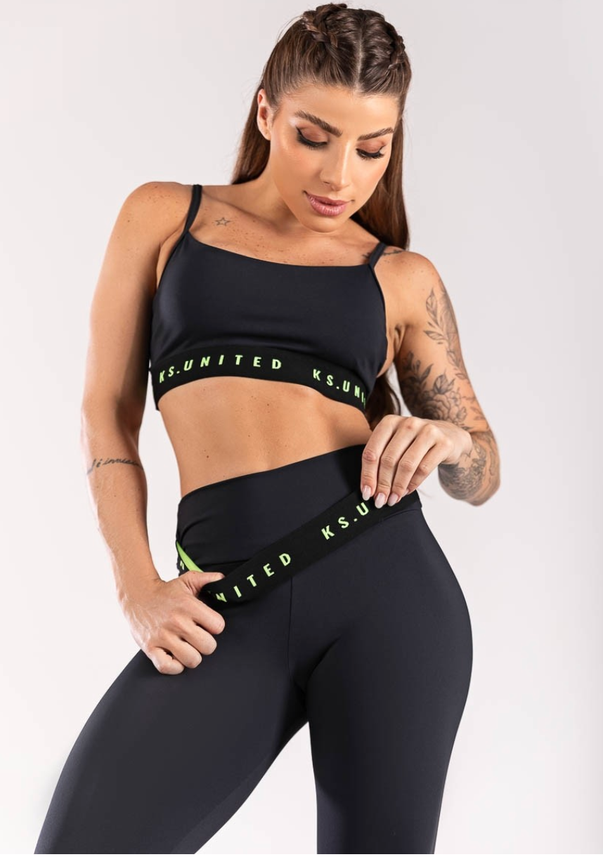 Legging Elastico Sobrepuesto
