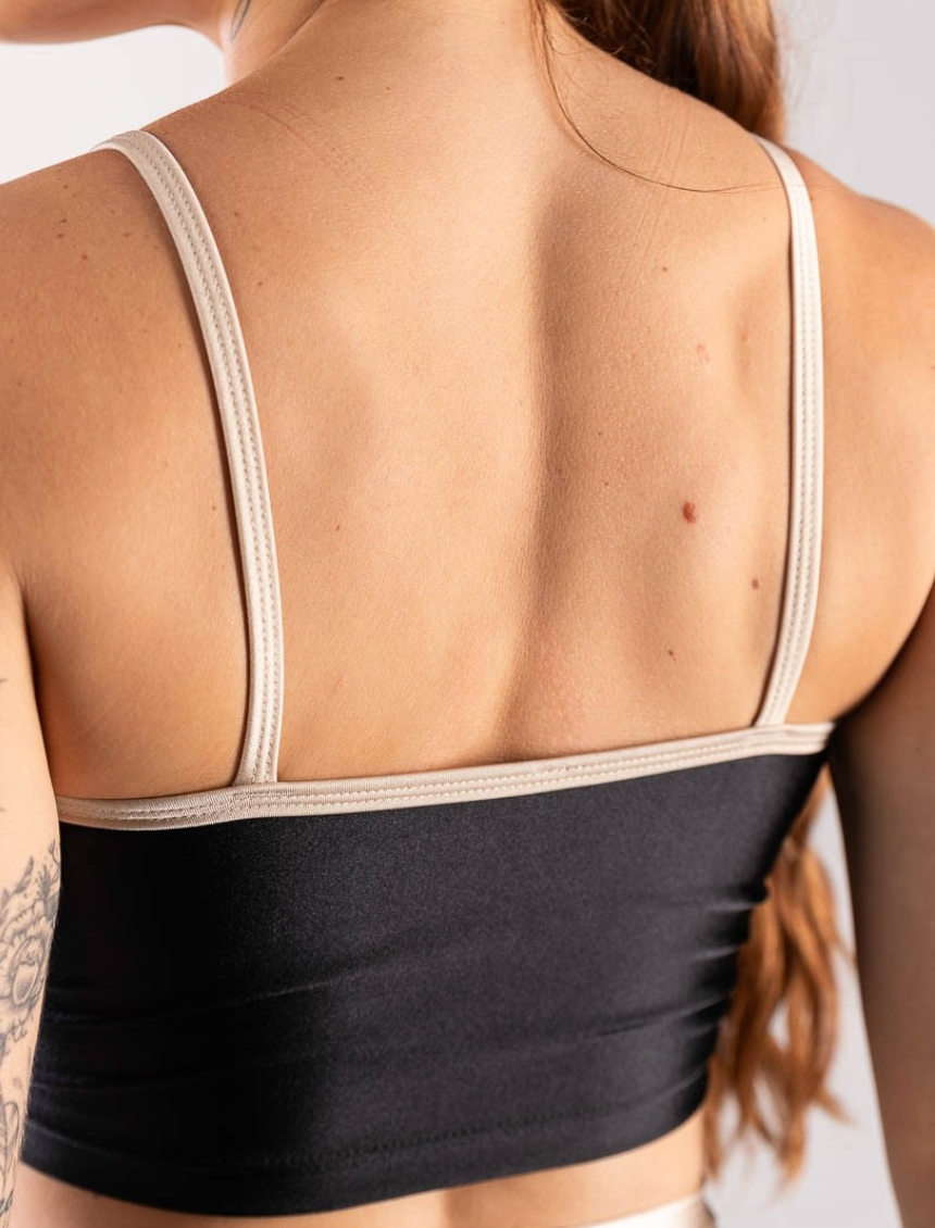 Top Negro y Nude